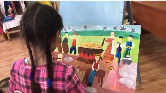 Открытый урок преподавателя художественного отделения Шафиковой Резиды Имамовны. смотреть онлайн