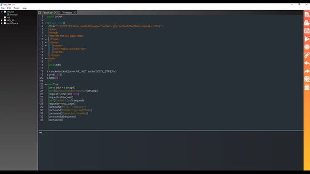 Урок №2. Основы работы с HTML на микроконтроллере ESP8266 с помощью microPython. смотреть онлайн