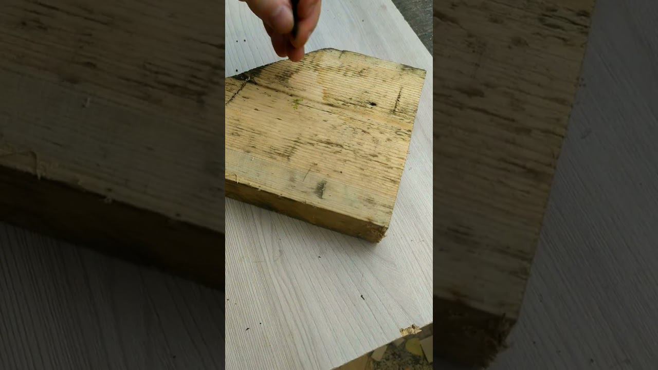 Как сделать сверло из гвоздя #лайфхаки смотреть онлайн