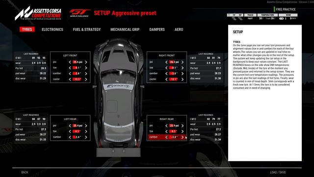 Assetto Corsa Competizione Setup Guide - General Balance, Brakes & Tyre Management смотреть онлайн