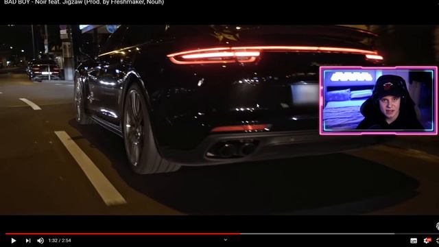 BAD BOY - Noir feat. Jigzaw (Prod. by Freshmaker, Nouh) REACTION/ANALYSE смотреть онлайн