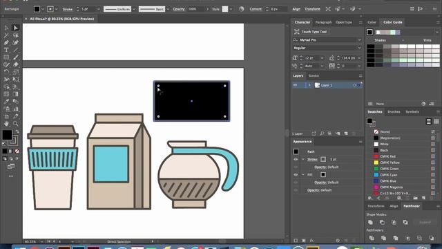 How To Use The Scale And Shear Tools In Adobe Illustrator CC