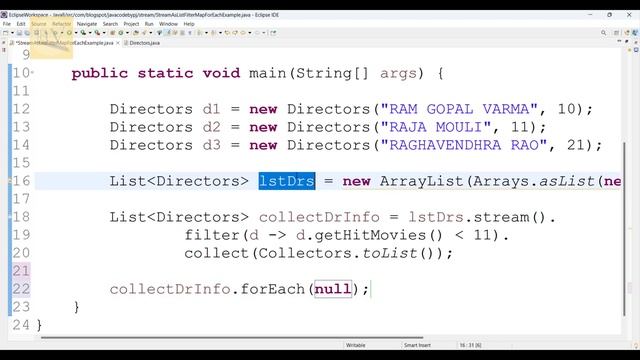 stream API in java 8 || filter() map() forEach() and use case || Java 8 By Ponnam Jay | core java | смотреть онлайн