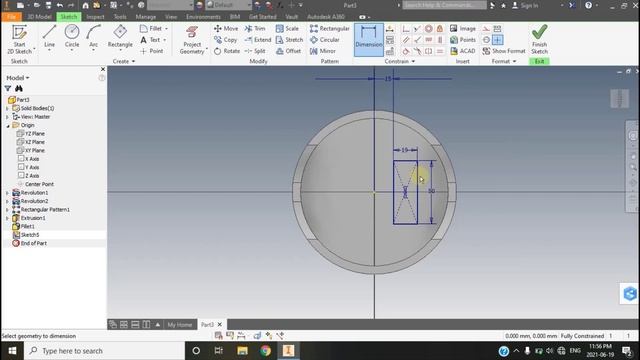 How To Draw And Assembly A Piston In Autodesk Inventor Part 2 смотреть онлайн