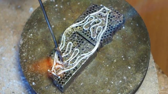 ДЕЛАЮ КОЛЬЦО С КВАРЦЕМ / работа ювелира / филигрань / ручная работа кольцо смотреть онлайн