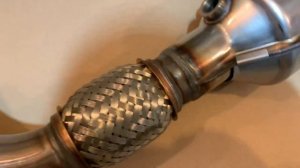 Труба приемная глушителя с катализатором (21214 Евро 3 - Евро 5). Lada 4x4 / Niva Legend