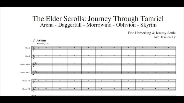 The Elder Scrolls: Journey Through Tamriel (Orchestral Arrangement) смотреть онлайн