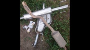 Выхлопной тракт Opel Astra G (универсал)