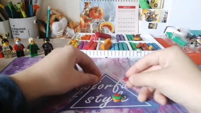 Лепим из пластилина:Как слепить Бургер смотреть онлайн