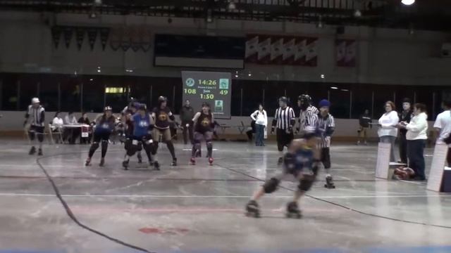 GTA RollerGirls Chrome Mollys vs Royal City Roller Girls Freshies P2 May 14 2011 Roller Derby смотреть онлайн