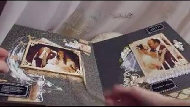 Скрапбукинг. Свадебный альбом ручной работы 