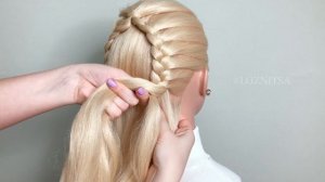 3 Прически для девочек на длинные волосы. Прически в школу/садик/на 1 сентября