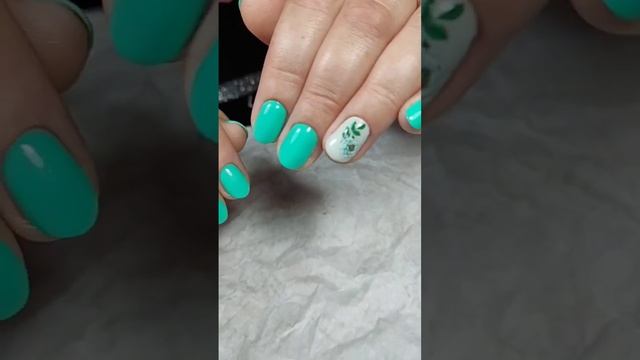 Зелёный маникюр? нежная мята? как назвать? #manikur #ногти #nailstyle #nailmaster #ногтишарыпово смотреть онлайн
