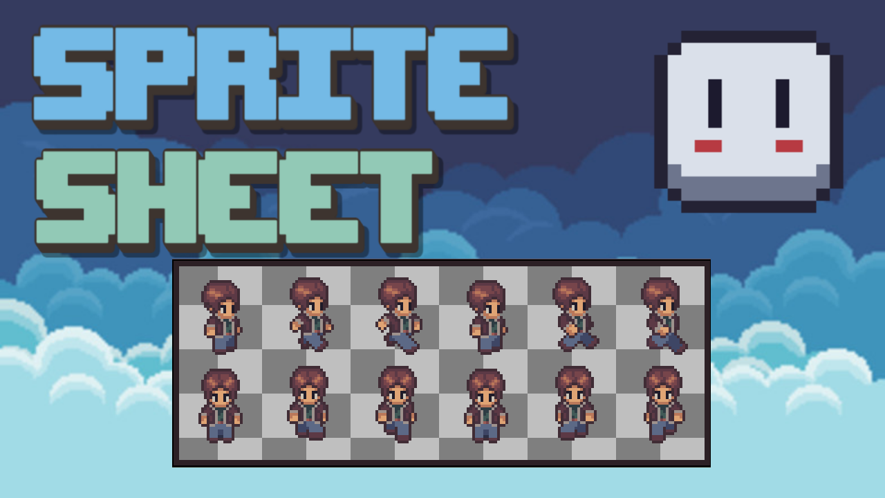 Как сделать спрайт лист в aseprite | pixel art | aseprite смотреть онлайн