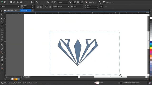 How to make Diamond logo in Coreldraw | Coreldraw tutorials | Doctor Design смотреть онлайн