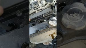 Работа двигателя и замер компрессии F14D3 Шевроле Лачетти