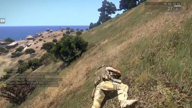Arma 3 gameplay миссия Долина смерти прохождение смотреть онлайн