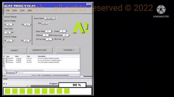 Hyundai Accent Corrección defectos de direccíon C1290,C1291,C1292 [short version]