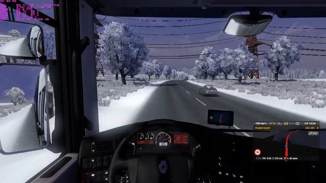 Euro Truck Simulator 2 - Test Drive Renault Magnum. Max Speed смотреть онлайн