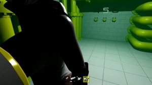 Haydee прохождение #11, как пронести оружие в желтую зону , пасхалки в Haydee