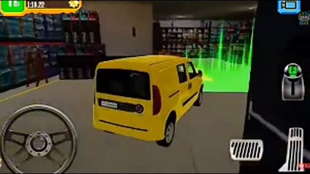 Ford Transit Maintenance Van Driving -Truck Driver Deport смотреть онлайн
