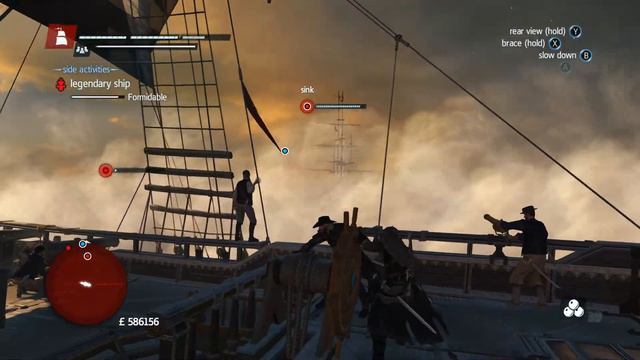 Battle of Quiberon Bay Formidable Ship Assassin's Creed Rogue AC (PC) смотреть онлайн
