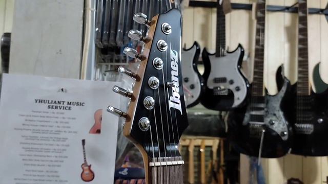 Guitar Ibanez AZ42P1 Premium Black (real kondisi) смотреть онлайн