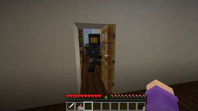 GIANT TV WOMAN IS IN MINECRAFT!!! #tvwoman #minecraft #minecraftroleplay #grimaceshake