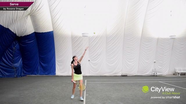 Tennis Technique: Tips on Serving - Tennis Serve Toss Technique Slow Motion | SmartShot Tip смотреть онлайн