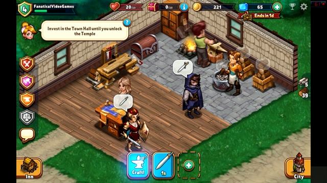 Shop Heroes Gameplay First walkthrough part 1 смотреть онлайн