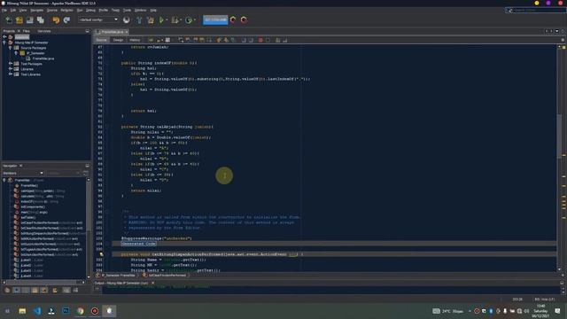 JAVA APPLICATION-NETBEANS PROJECT_Aplikasi Penghitung IP Mahasiswa смотреть онлайн