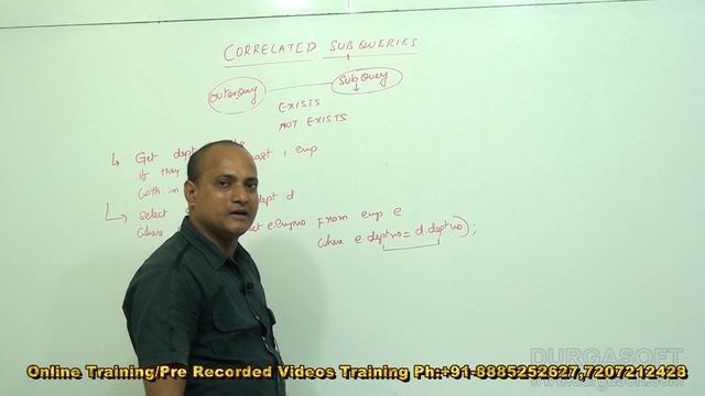 Oracle || Corelated Subqueries Part - 1 by Dinesh смотреть онлайн