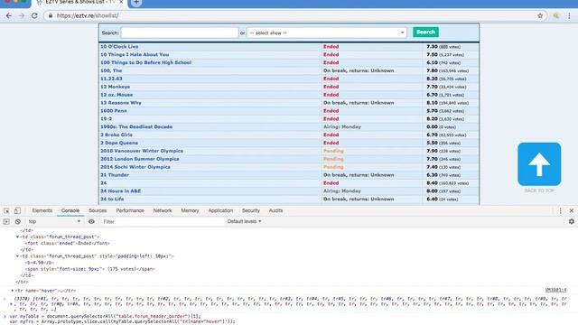 Live Coding - Sorting an HTML table with VanillaJS смотреть онлайн