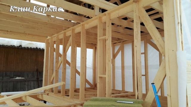 СУПЕР БАНЯ! 6x6 каркасная с большой верандой смотреть онлайн