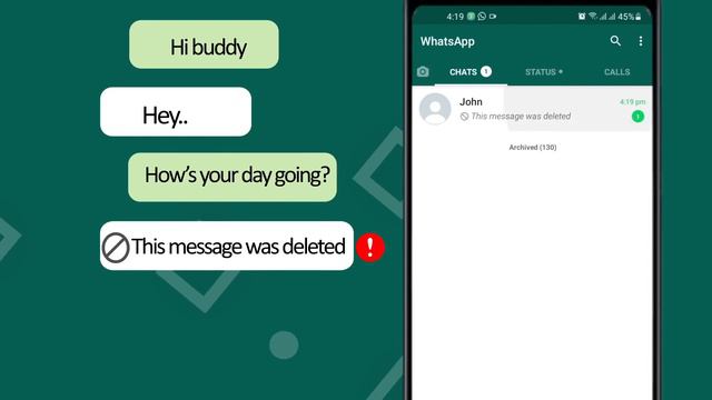 Recover Deleted Messages - WA Message Recovery