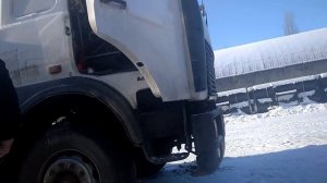 Как завести МАЗ в -20 ??? Заводим МАЗ в мороз!!!