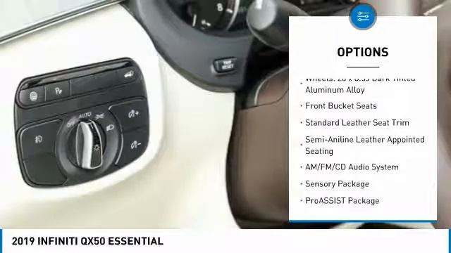 2019 INFINITI QX50 Dallas TX, Ft. Worth TX, Grapevine TX 36198 смотреть онлайн