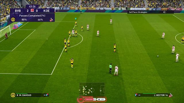 ANTHEM & STADIUM - PES 2021 - Borussia Dortmund vs FC Cologne - PS4 GAMEPLAY смотреть онлайн
