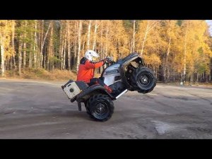 Тест квадроцикла "Русская механика" РМ 800 ATV