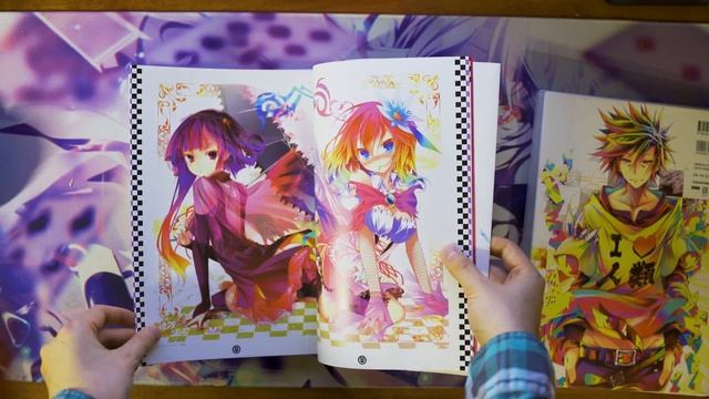 Yuu Kamiya Art woorks Unboxing (No Game No Life artbook) смотреть онлайн