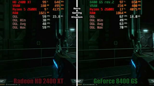Radeon HD 2400 XT vs GeForce 8400 GS rev. 2 Test In 10 Games (No FPS Drop - Capture Card) смотреть онлайн