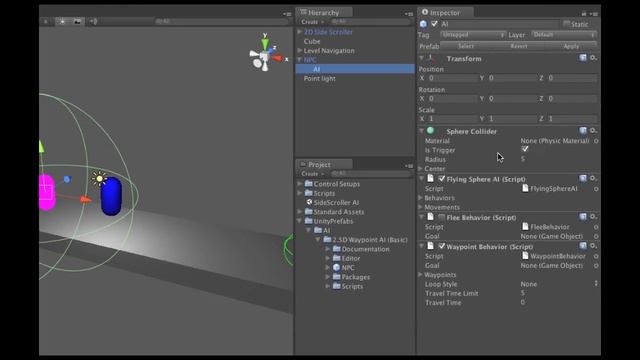 AI: How to make enemies for a 2D/3D platformer in #Unity3d смотреть онлайн