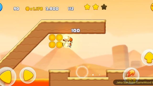 Level 90. Босс № 6. Прохождение игры Super Jack's World — Free Run Game на Android смотреть онлайн