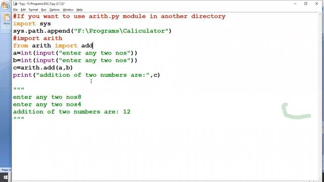 Modules in Python смотреть онлайн