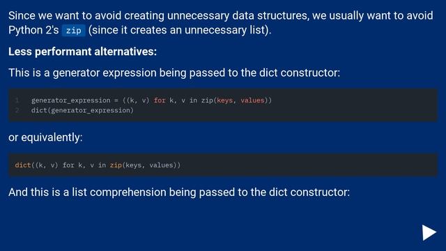 How can I make a dictionary (dict) from separate lists of keys and values? смотреть онлайн