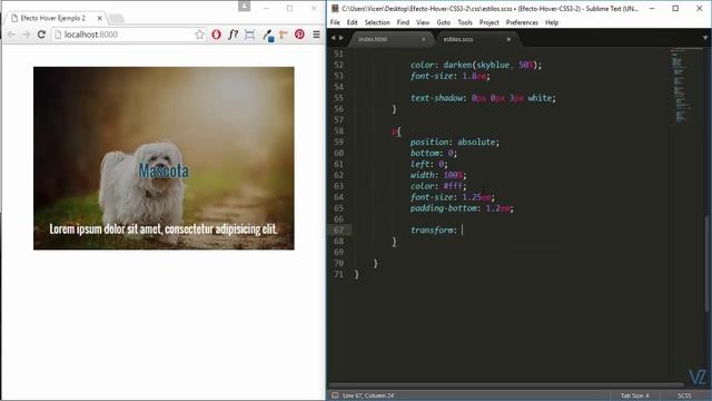 Efecto Hover con CSS3 sobre imagen (2) смотреть онлайн