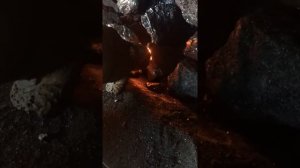 Розжиг угля без дров. (ещё один способ)