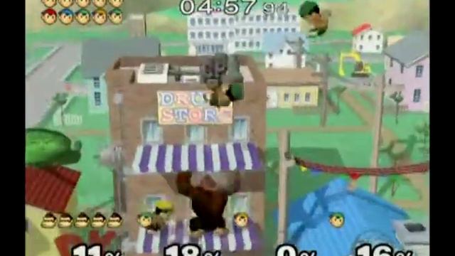 Melee Classic Mode Donkey Kong смотреть онлайн