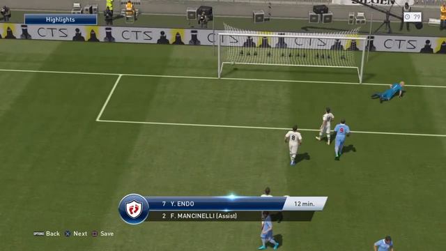 [PES 2016 myClub] Yasuhito Endo with a sweet early strike смотреть онлайн