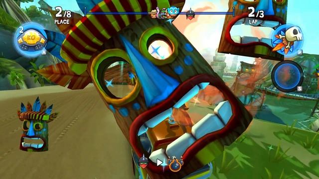 El Zipo Quick Slice Vs Rez Cup | Beach Buggy Racing 2 Island Adventure смотреть онлайн